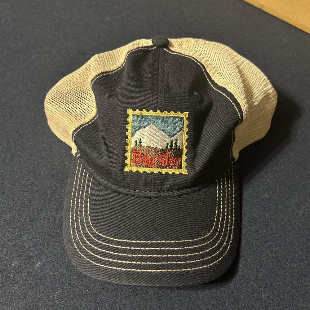 District - Hat / Cap - “Big Sky” SnapBack - Navy Blue/Tan